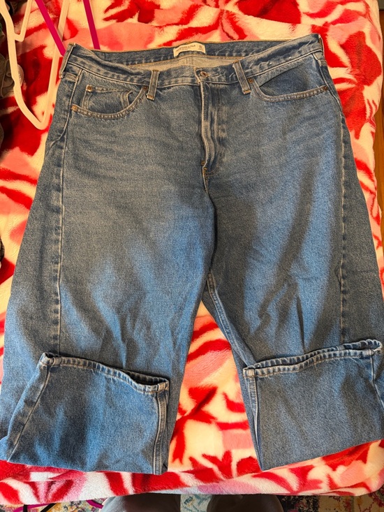 Abercrombie & Fitch Denim - Abercrombie & Fitch High-Rise Blue Women's Jeans